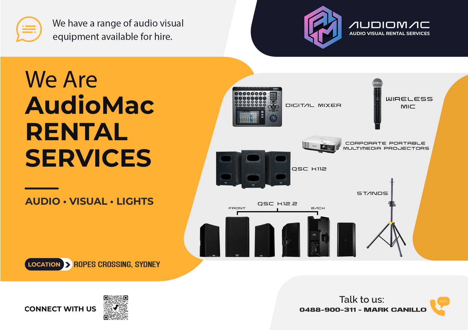 AudioMac Rental Services