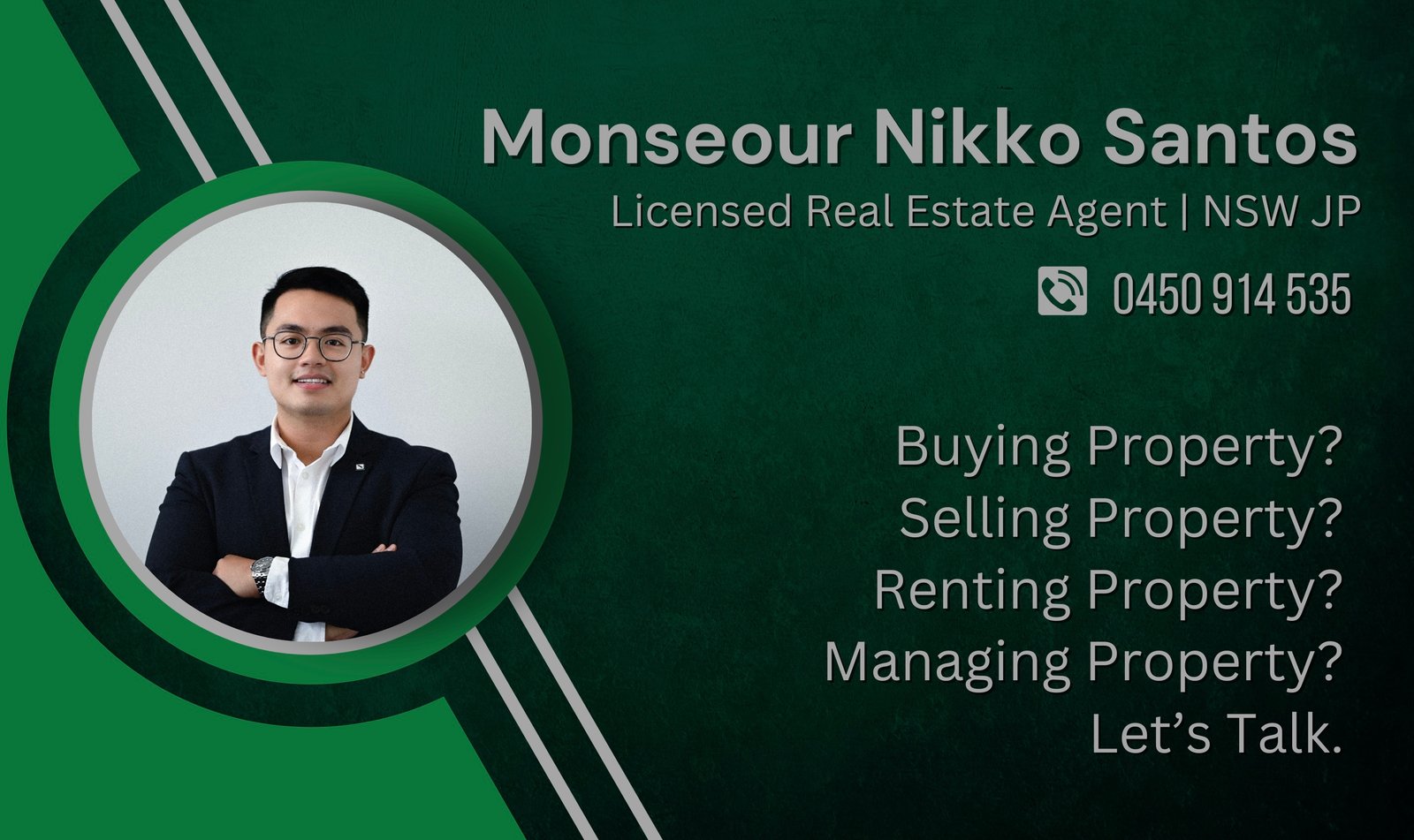 Realtor Nikko Santos